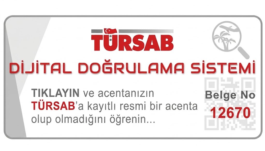 TÜRSAB Dijital Doğrulama Sistemi — Belge No: 12670